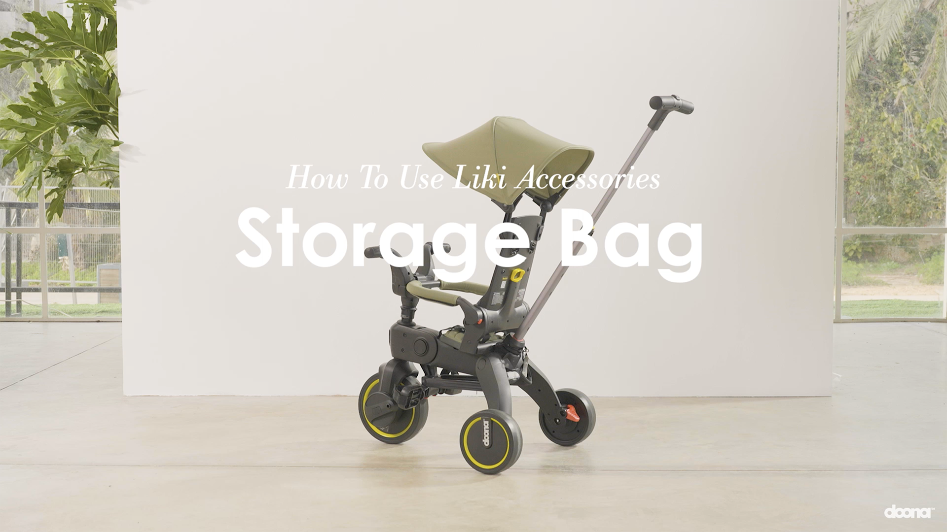 Amazon.com : DOONA Liki Premium Storage Bag, Black : Baby